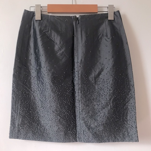 SEQUIN GREY SKIRT - Picture 8 of 10